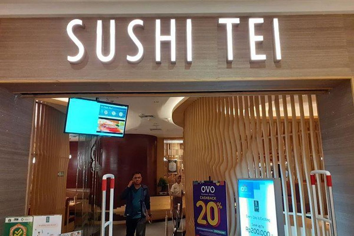 Outlet Sushi Tei di Plaza Senayan, Jakarta
