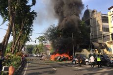 Polisi Sebut Ledakan di Gereja Santa Maria Tak Bercela Bom Bunuh Diri