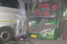 Dua Bus Tabrakan di Ngawi, 1 Orang Tewas dan 9 Luka-luka