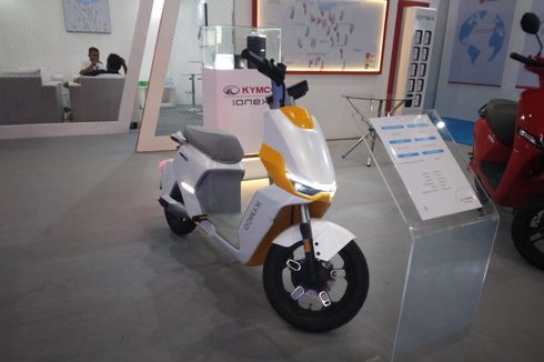 Jajal Motor Prototipe Kymco Mo One di PEVS 2023