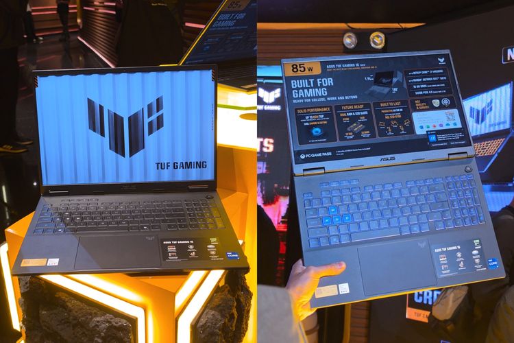 Asus TUF Gaming 16 (FX610) resmi dirilis di Indonesia, Kamis (3/9/2026). Harga Asus TUF Gaming 16 mulai dari Rp 27.999.000.