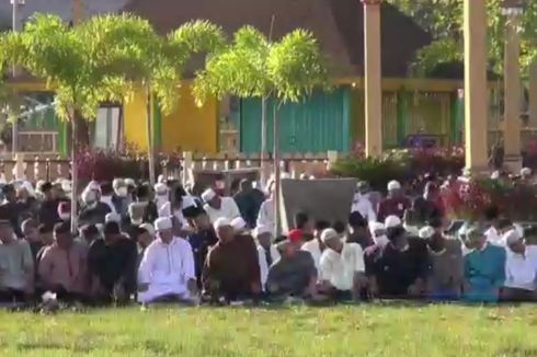 Ribuan Warga Shalat Id di Masjid Jami Sultan Syarif Abdurrahman Pontianak
