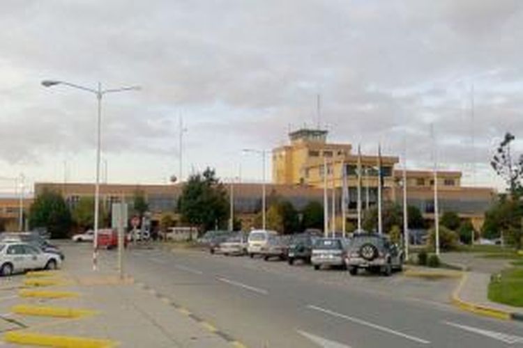 Bandara internasional El Alto, La Paz, Bolivia.