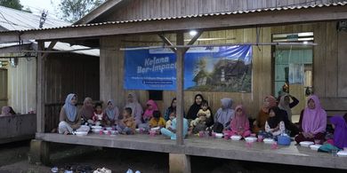 Momen Hangat, 150 Mualaf Eks-Baduy Buka Puasa Bersama Kang Maman