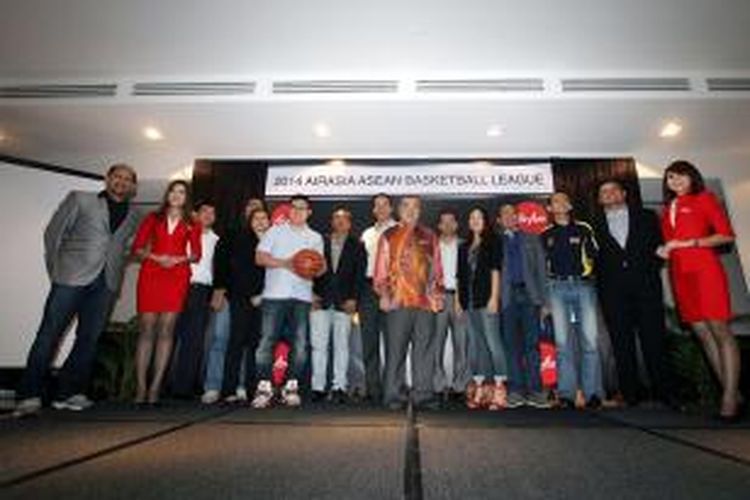 Konferensi pers ASEAN Basketball League, Senin (23/06/2014)