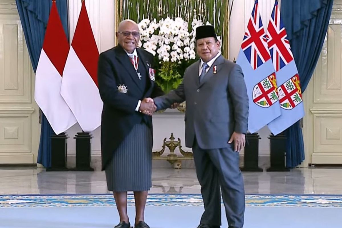 Prabowo Terima Kunjungan Resmi PM Fiji ...