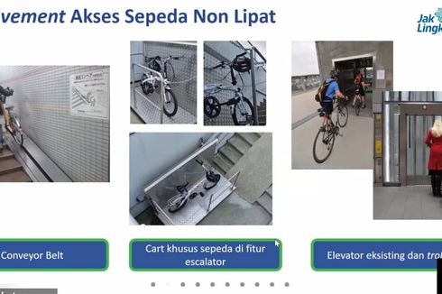Conveyor Belt dan Troli Sepeda Non-lipat Akan Disediakan MRT Jakarta