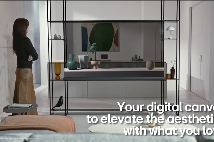 Dengan mode layar yang bisa berubah transparan, LG Signature OLED T dapat dimanfaatkan pengguna untuk menyeleraskan dekorasi dan interior di dalam rumah
