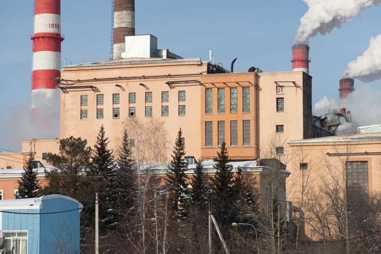 Ilustrasi pembangkit listrik tenaga uap (PLTU) batu bara.