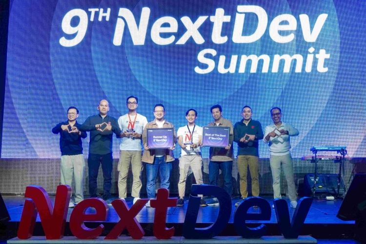 NextDev Summit juga menjadi panggung bagi para startup NextDev 2024 dengan rangkaian Demo Day, Top 4 Pitching NextDev 2024, dan Winner Announcement, di mana startup Aifarm dinobatkan sebagai Best of The Best NextDev Startup 2024. 