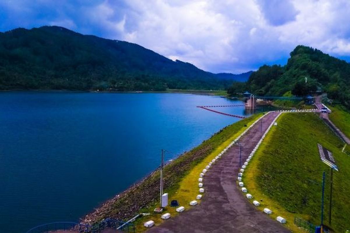 Waduk Sempor di Kebumen, Jawa Tengah