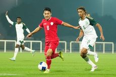 Hasil Timnas U23 Indonesia Vs Arab Saudi: Garuda Kalah, Cetak 1 Gol via Komang Teguh