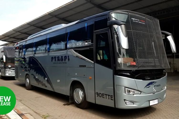 Bus baru PT RAPI dari Karoseri Tentrem