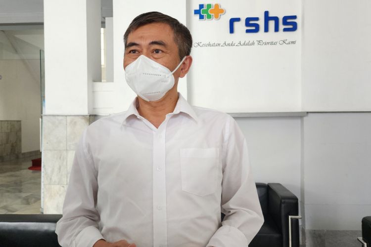 Pelaksana Tugas Direktur Utama RSHS Yana Akhmad saat ditemui di RSHS, Kota Bandung, Jawa Barat, Rabu (23/11/2022).