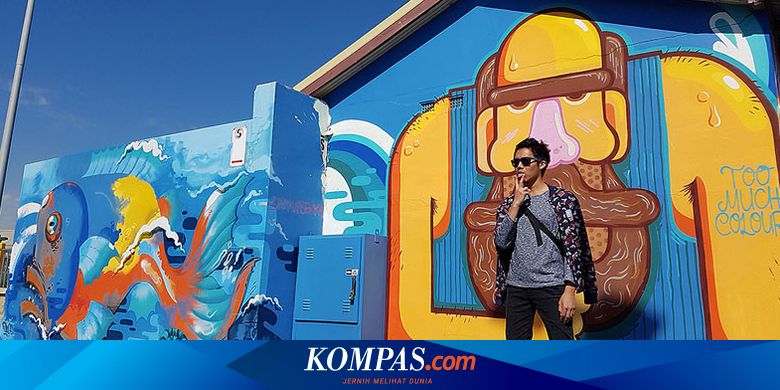 Mural Berdenyut Di Perth Halaman All Kompas Com