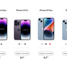 Daftar Harga dan Spesifikasi Lengkap iPhone 14 Series