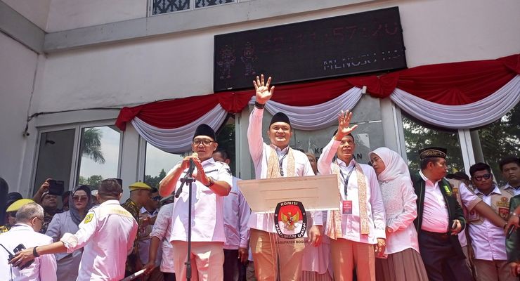Rudy Susmanto-Ade Ruhandi Unggul di TPS Prabowo, Raih 378 Suara