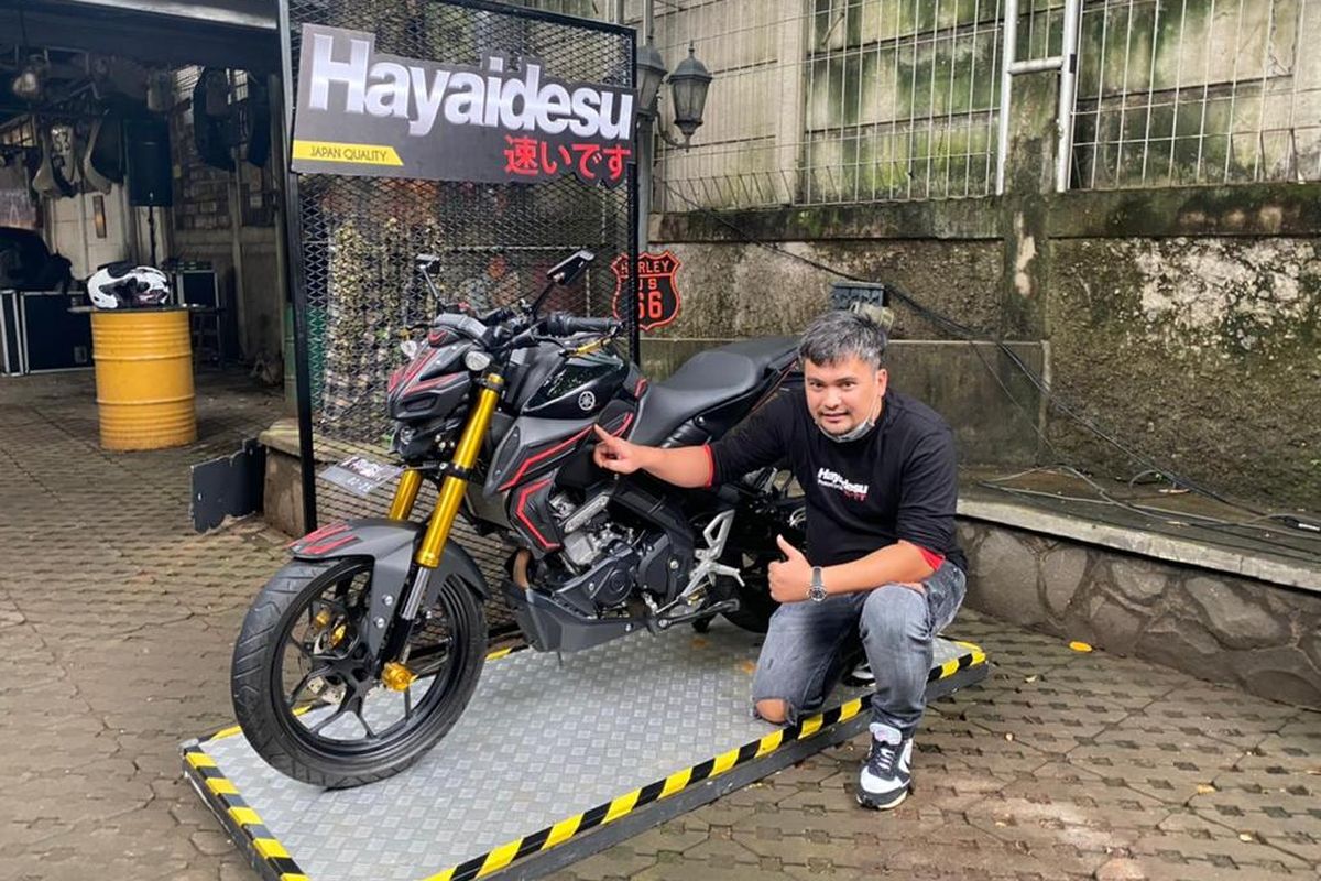 Aksesoris Yamaha MT-15 dari Hayaidesu