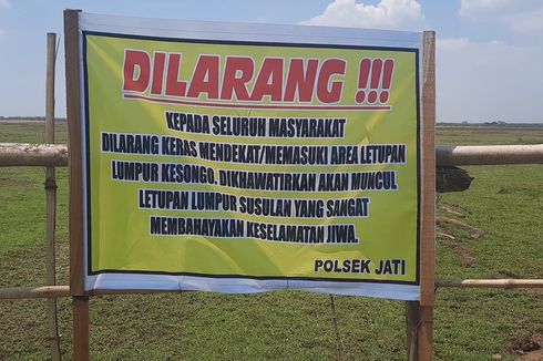 Kawah Lumpur Kesongo Meletus, Polisi Larang Warga Mendekat