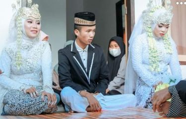 Pemuda di Lombok Ini Nikahi 2 Perempuan Sekaligus, Begini Kisahnya ...