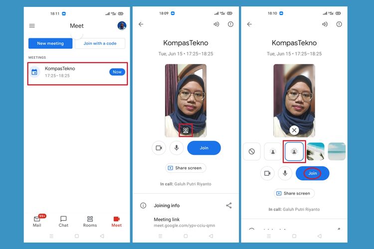 Meet background hp di google buat cara Cara Mengganti