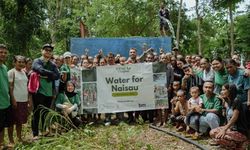 Atasi Krisis Air Bersih, Solar Chapter Bangun Pompa Air Tenaga Surya di Naisau NTT