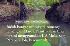 Cerita Budi Karya Sumadi Menjajal Wisata Sungai Karst Rammang-Rammang