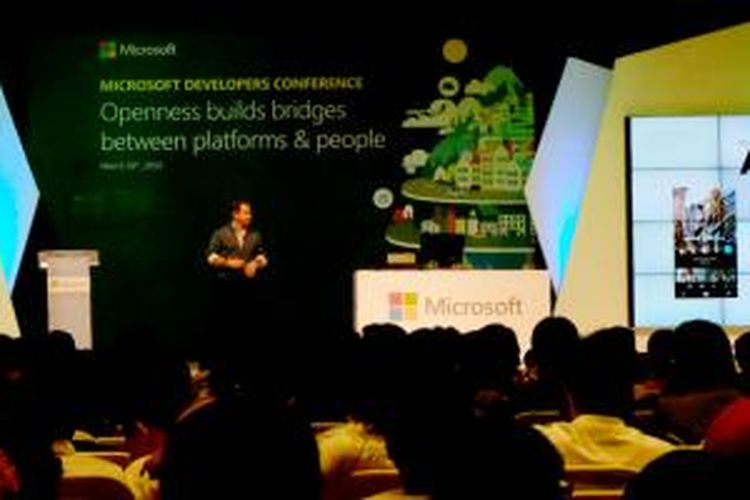 Suasana Microsoft Developer Conference