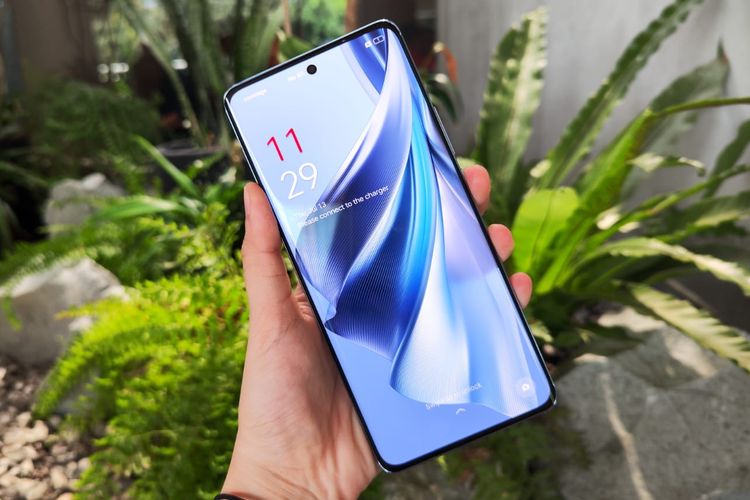 Tampilan layar Oppo Reno 10 5G.