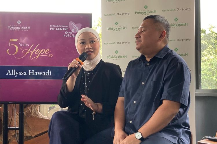 Cerita Allysa Hawadi Pilih Melepaskan Karier demi Keberhasilan Bayi Tabung