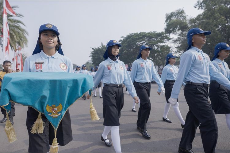 Cetak Sejarah, Siswi Sekolah Rakyat Jadi Calon Paskibraka Nasional