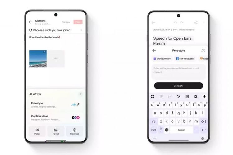 OnePlus juga menghadirkan sederet fitur AI praktis yang bisa digunakan pengguna di berbagai skenario dan aplikasi.