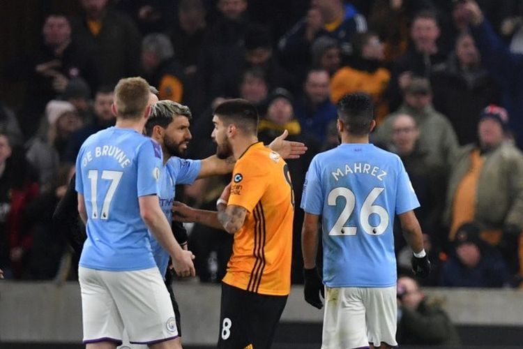 Duel Wolves vs Man City di Stadion Molineux, 27 Desember 2019.
