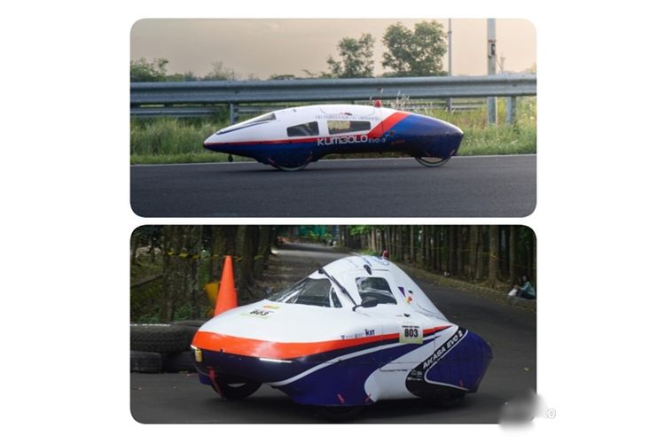 Mobil ciptaan tim Semeru Team UM.