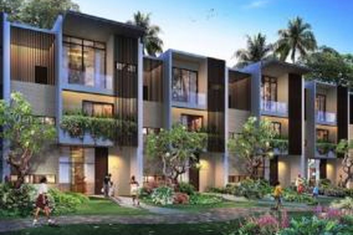 Properti berfitur pantai ini dijual dengan harga tinggi.