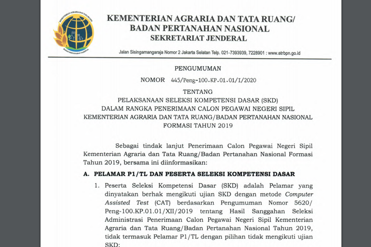 Materi Skb Atr Bpn - Kumpulan Kunci Jawaban Buku