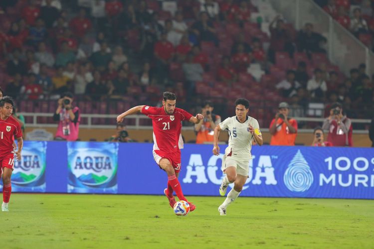 Live Skor Timnas U23 Indonesia Vs Thailand: Gol Jens Raven, Skor 1-1