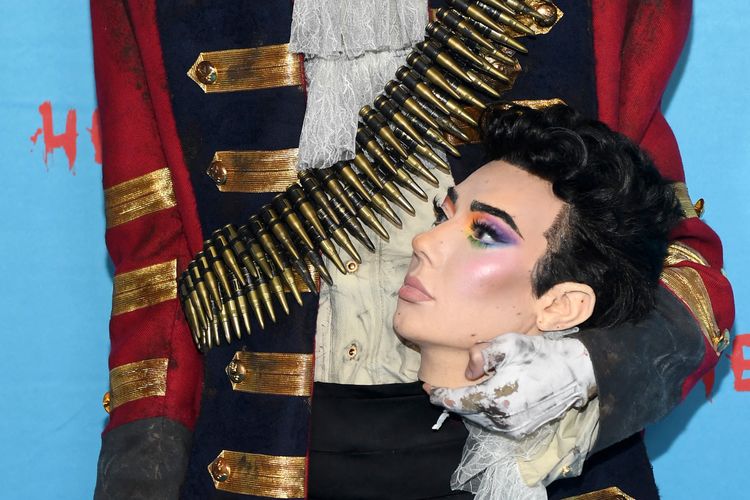 NEW YORK, NEW YORK - OCTOBER 31: James Charles attends Heidi Klum's 24th Annual Halloween Party presented by Butterfinger and Huluween on Disney+ at Hard Rock Hotel New York on October 31, 2025 in New York City.   Noam Galai/Getty Images for Heidi Klum Halloween/AFP (Photo by Noam Galai / GETTY IMAGES NORTH AMERICA / Getty Images via AFP)