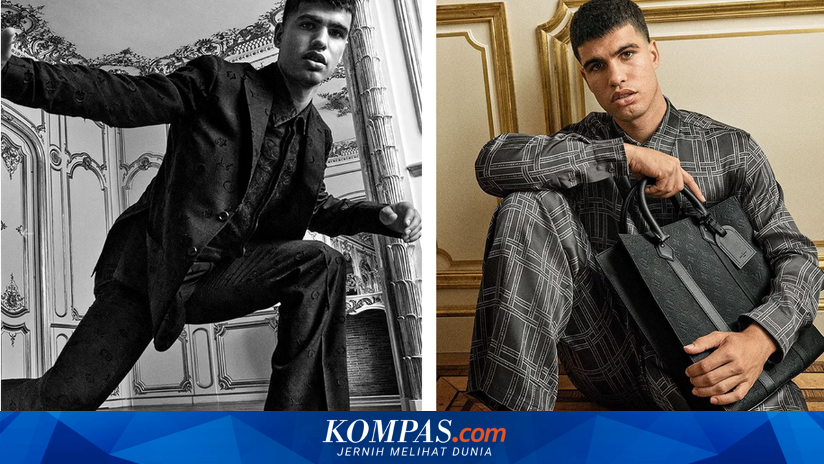 Tengok, Debut Superstar Tenis Carlos Alcaraz Jadi Model Louis Vuitton
