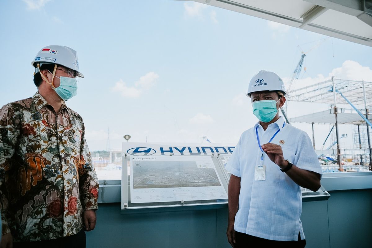 Pembangunan pabrik Hyundai di Indonesia terus berjalan di tengah pandemi corona
