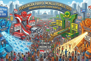 Ancang-ancang Partai Politik Menuju Pemilu 2029