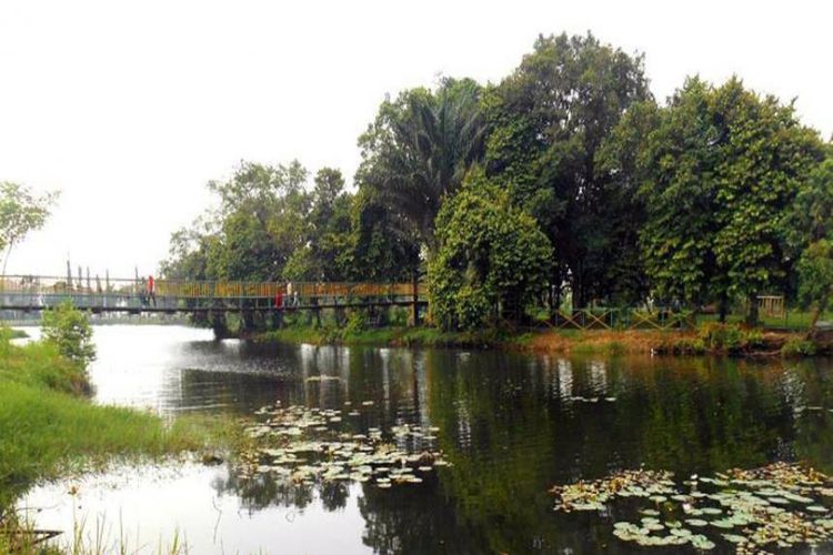 Taman Cadika Pramuka di Medan, salah satu destinasi wisata alam di Kota Medan
