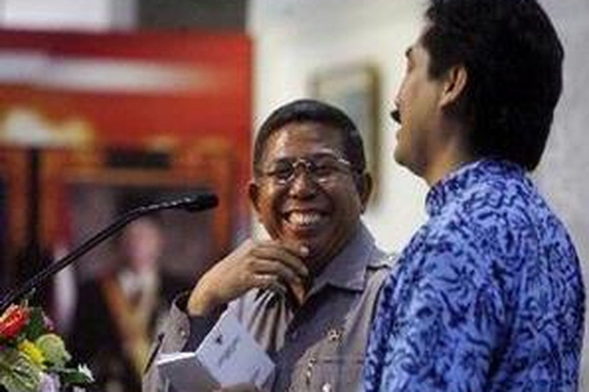 Sudi Silalahi dan Andi Mallarangeng