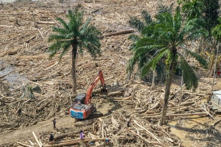 Kondisi di Tapanuli Tengah. 