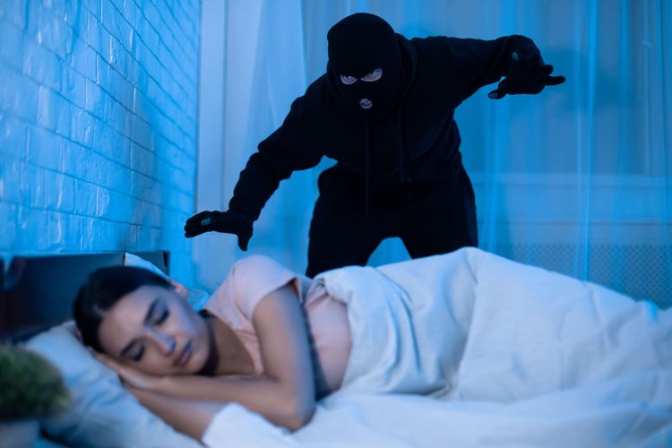 Ilustrasi pemerkosaan oleh pelaku dengan somnofilia. Somnofilia adalah kelainan seksual yang bisa berisiko menjadikan seseorang predator seksual, tetapi tidak selalu.