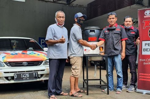 Hari Jadi Toyota Soluna Community Bantu yang Kena Dampak Covid-19