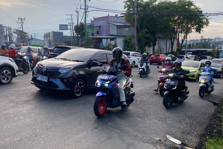 Jalan Longsor di Balikpapan Ditutup Total Mulai Malam Ini, Perbaikan Permanen Telan Rp 9,5 Miliar