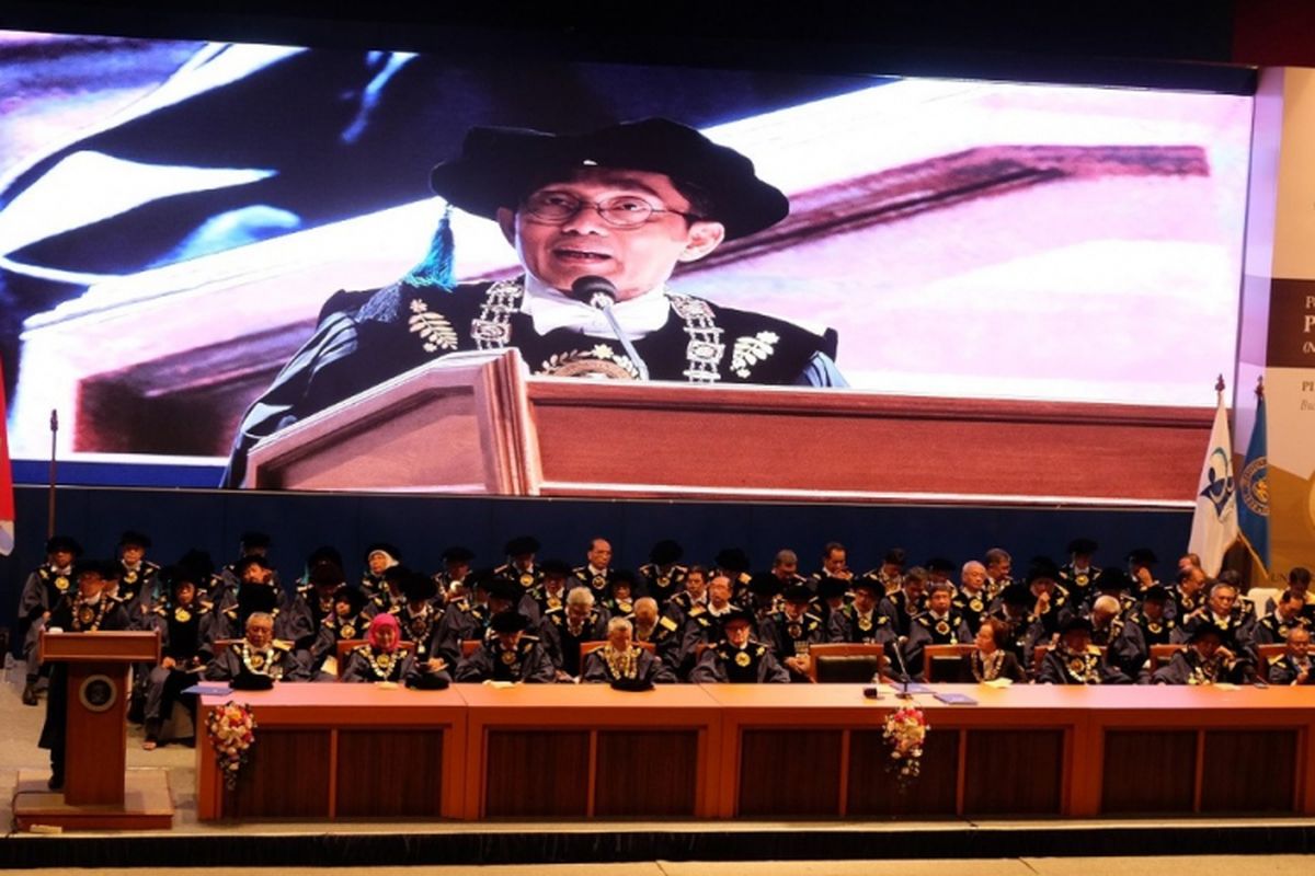 ITB menggelar Sidang Terbuka di Gedung Sasana Budaya Ganesha (Sabuga) ITB (6/3/2019) dalam rangka Dies Natalis ke-60 dan  semakin meneguhkan perjalanan ITB sebagai entrepreneurial university.