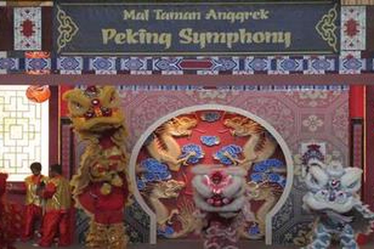 Untuk memeriahkan Imlek, MTA menghadirkan berbagai acara yang menarik salah satunya barongsai.