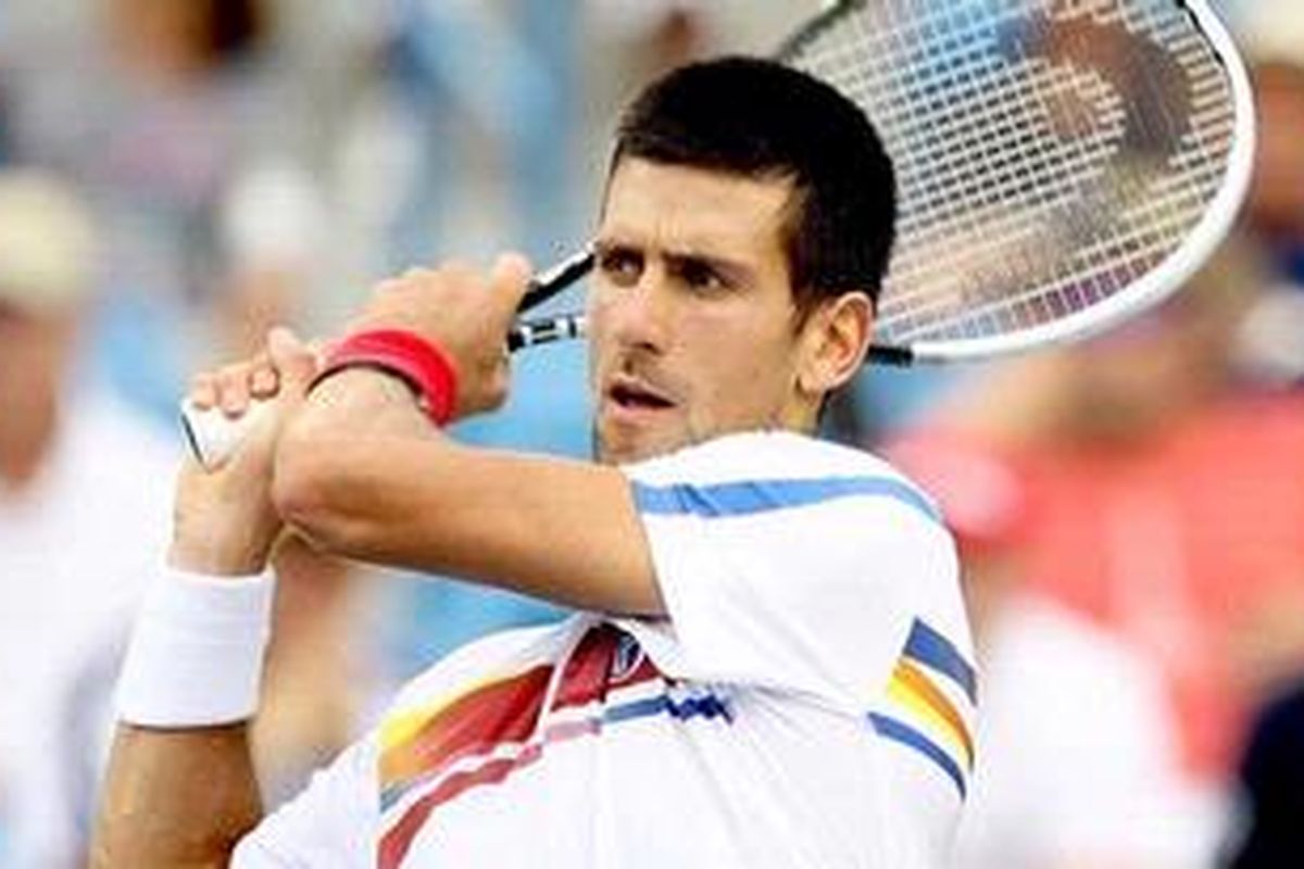 Petenis Serbia, Novak Djokovic.